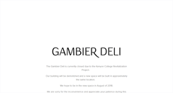 Desktop Screenshot of gambierdeli.com