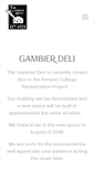 Mobile Screenshot of gambierdeli.com